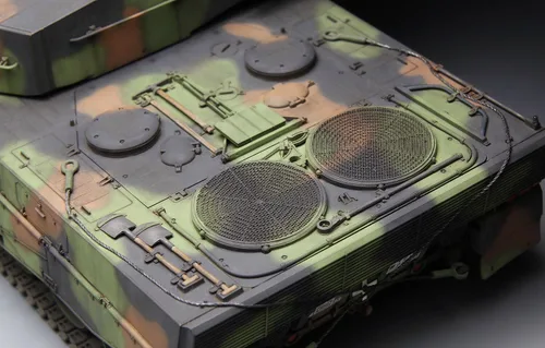 Miniatura 8 de Meng Kit de modelo de tanque de batalla principal alemán leopardo