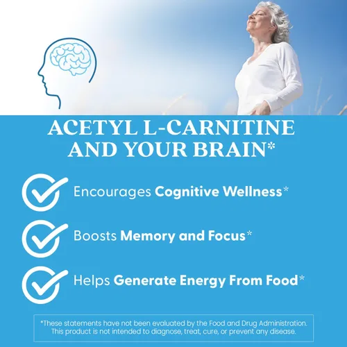 Miniatura 6 de Acetil L-carnitina con Sigma Tau Carnitina, cápsulas de 0,02 oz., DRB-00105, 1, 1