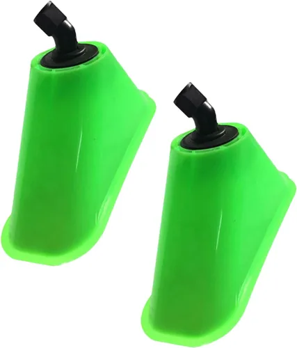 Yardwe 2 piezas de rociador eléctrico a prueba de viento cubierta de rociador eléctrico cubierta de la cabeza del rociador a prueba de viento,