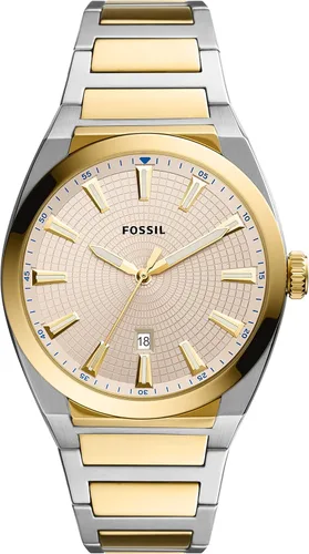Miniatura 4 de Fossil Everett - Reloj de cuarzo de acero inoxidable para hombre