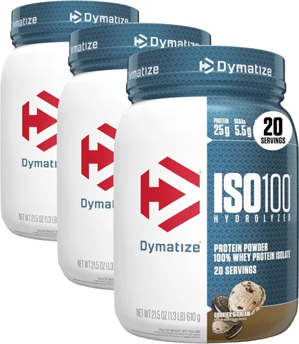 Miniatura 25 de Dymatize Nutrition 100% proteína de suero de leche aislada hidrolizada, DYM-350247, 1, 1