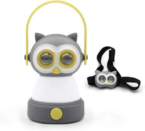 Miniatura 11 de Equipo para exteriores Linterna LED para acampar y juego de lámpara frontal para niños, FANT.LUX luz nocturna alimentada por batería