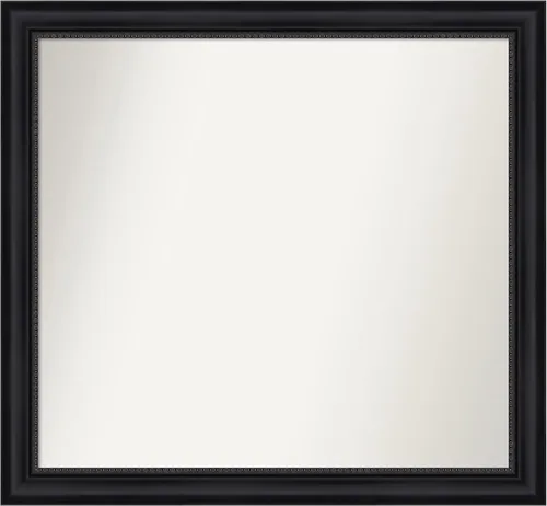 Miniatura 111 de Amanti Art Espejo personalizado, espejo de baño negro Astor, espejo de pared o espejo de tocador de baño sobre el fregadero (25 x 25 pulgadas)