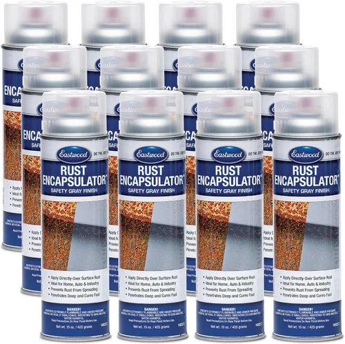 Miniatura 9 de Eastwood Spray para eliminar óxido con acabado mate texturizado Aerosol previene la corrosión del óxido, fórmula fortificada con epoxi y baja