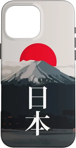 Miniatura 19 de Funda para iPhone 13 Pro Max Mt Fuji (Fujisan), Rising Sun y Kanji japonés
