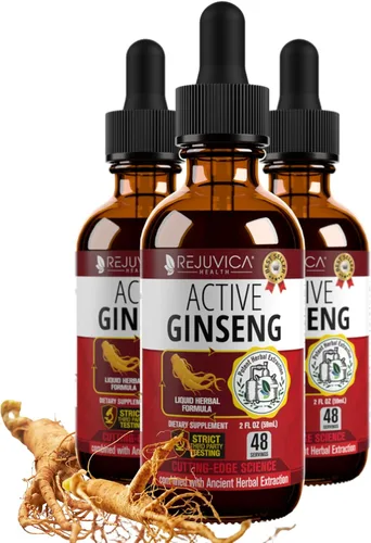 Miniatura 11 de Ginseng activo Panax rojo coreano con Ginsenósidos naturales - Solución líquida avanzada totalmente natural para una absorción 2 veces mayor - Apoya