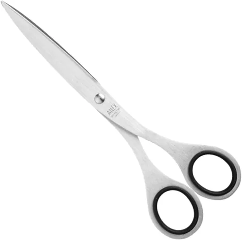 Miniatura 8 de ALLEX Tijeras japonesas de oficina de 7.8 pulgadas – Tijeras multiusos extra grandes para escritorio, hogar y uso escolar, diseño de acero 7.8" (Xl)