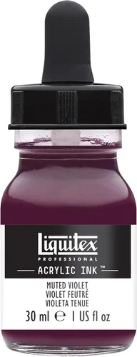 Miniatura 56 de Liquitex - Pintura acrílica profesional INK! Jarro de 1 onza, color blanco de titanio Bronce Rico Iridiscente