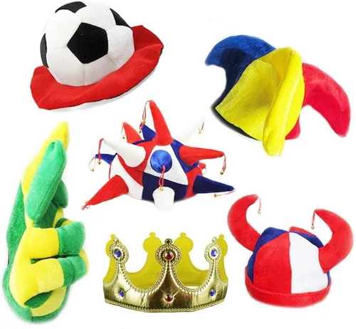 Miniatura 2 de Divertidos sombreros de fiesta divertidos para adultos, paquete de 6 – Sombreros de disfraz novedosos surtidos para suministros de fiesta