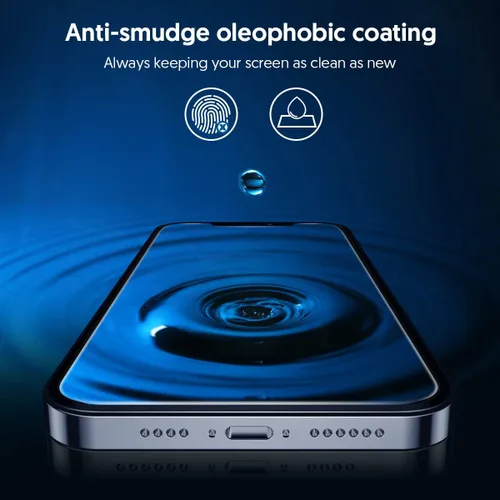 Miniatura 9 de Fotbor Protector de pantalla de privacidad para iPhone 12 Pro Max, protector de pantalla de privacidad para iPhone 12 Pro Max [2 antiespías]
