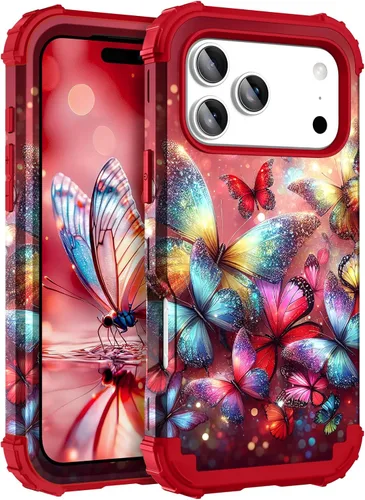 Miniatura 110 de Hocase Funda para iPhone SE 2022/2020, resistente a prueba de golpes, de plástico duro+goma de silicona, funda protectora híbrida para iPhone SE