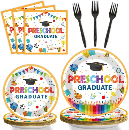 Miniatura 44 de Juego de platos de pijama, servilletas para fiesta de pijama, vajilla de fiesta de spa, cubiertos para niñas, decoración desechable para 24 invitados