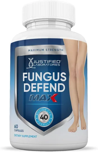 Miniatura 3 de Justified Laboratories (3 unidades) Fungus Defender Max Pills 40 mil millones UFC probiótico 180 cápsulas