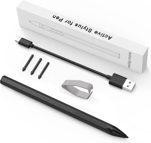 ASUS - Lápiz óptico para transformador/Vivobook Flip/portátil, pantalla táctil, recargable, sensibilidad a la presión 4096, protocolo Microsoft MPP,