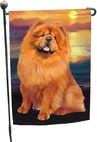 Miniatura 40 de Doggie of the Day Chow Chow Dogs Garden Flags - 4th of July Independence Day - Double Sided- Yard Porch Lawn Spring Decorative Gift - Home Decor 12