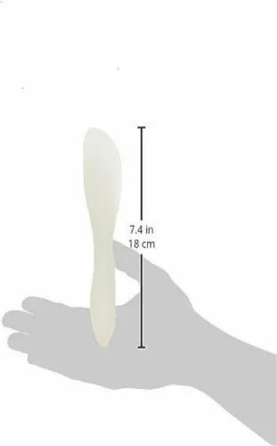 Miniatura 4 de Linden Sweden Juego de 2 esparcidores multiusos, gris carbón, cuchillo versátil para mantequilla para queso suave, mantequilla de maní, glaseado