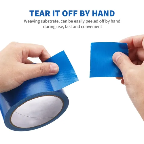 Miniatura 7 de Healifty Cinta adhesiva de una sola cara impermeable de tela adhesiva resistente al agua, cinta adhesiva de tela para bricolaje, cinta de piso