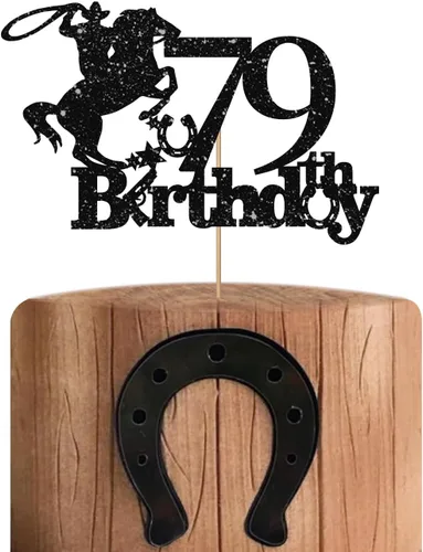Miniatura 25 de Cowboy - Decoración para pastel de cumpleaños 40 para hombres, decoración de pastel de cumpleaños 40 para hombres, decoración de pastel