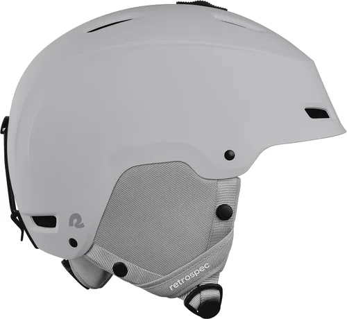 Retrospec Zephyr - Casco de esquí – Casco de snowboard para adultos y jóvenes con ajuste ajustable, 9 rejillas de ventilación transpirables, Matte