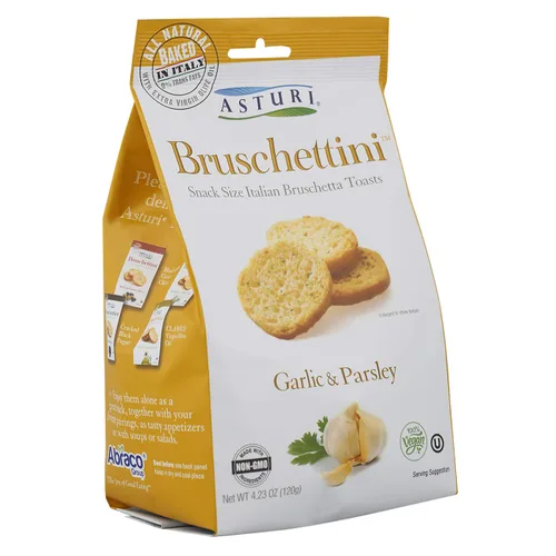 Miniatura 4 de Asturi Bruschettini, ajo y perejil, 4.23 onzas