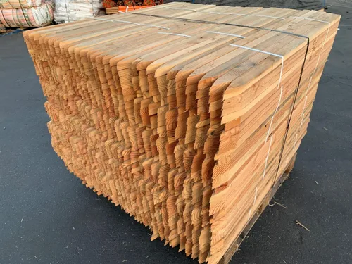 Miniatura 8 de Sandbaggy Estacas de madera de 48 pulgadas, resistentes para construcción, jardinería, topografía, formas de hormigón, punta de cincel, madera