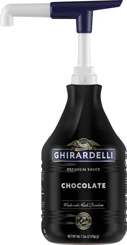 Miniatura 6 de Ghirardelli - Salsa de chocolate etiqueta negra, 87.3 onzas, una botella