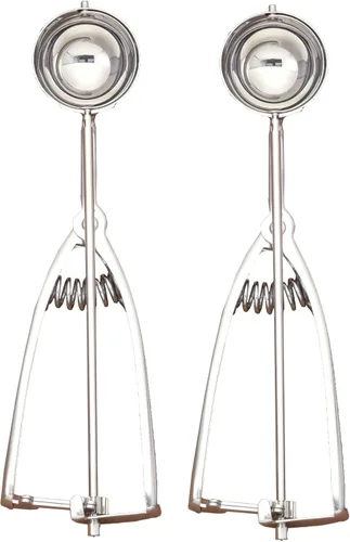 Miniatura 10 de Mrs. Anderson's Baking Cuchara de helado de galletas No.40, acero inoxidable 18/8