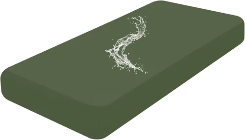 Miniatura 34 de Smiry Fundas de cojín impermeables para sofá, funda elástica y lavable, funda de cojín suave elástica antideslizante para muebles para mascotas