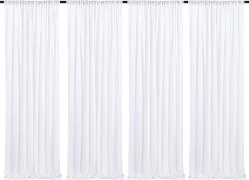 Miniatura 83 de Cortinas de fondo de lentejuelas rosas de 2 piezas, 2 pies x 8 pies, fondo de fotografía, cortina para fiestas con purpurina, fondo de boda, tela