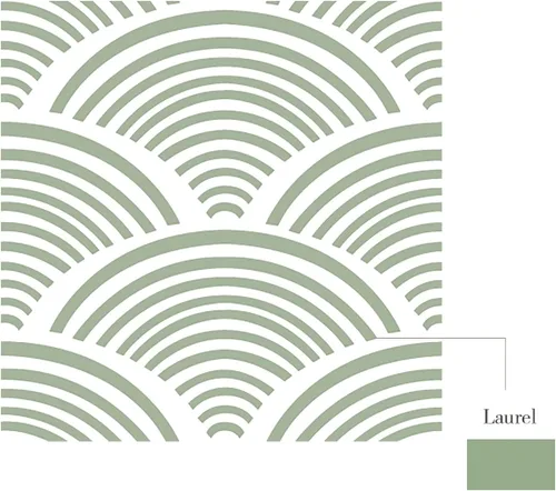 Miniatura 4 de Adhesivos de vinilo para azulejos de pared autoadhesivos, calcomanías impermeables para decoración de cocina, baño, línea ondulada de abulón, 6 x 6