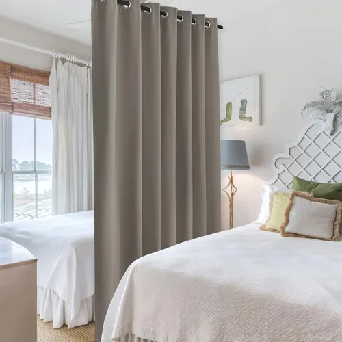 Miniatura 15 de RYB HOME - Cortinas extralargas de privacidad, para bloquear luz, de techo a suelo, para comedor, oficina, sala de estar, cine en casa, patio, 8.3