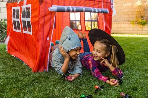 Miniatura 15 de Pacific Play Tents 60810 Barnyard Playhouse Carpa, 48 x 38 x 48 pulgadas, Multi