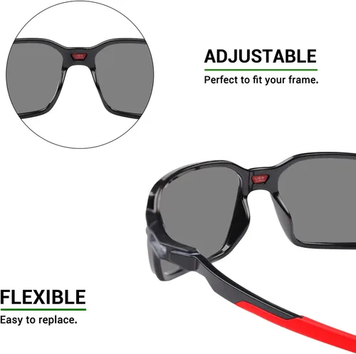 Miniatura 21 de Mryok Auriculares de repuesto para gafas de sol Oakley Carbon Prime OO6021 - Opciones