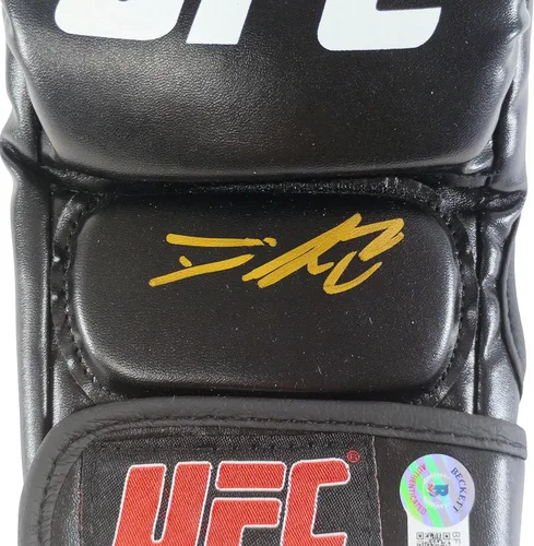 Miniatura 2 de Dominick Reyes - Guante de la UFC firmado por Beckett Auténtico Autógrafo MMA Ultimate Fighting Championship Gloves Sports Memorabilia Regalos
