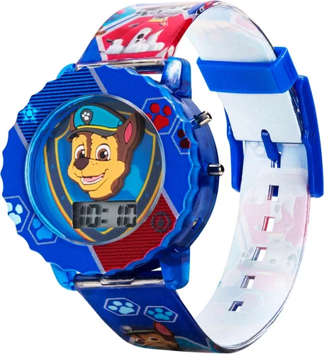 Miniatura 7 de Accutime Paw Patrol - Reloj digital para niños con caja azul, correa azul cómoda, fácil de abrochar, personaje oficial 3D en la esfera, seguro