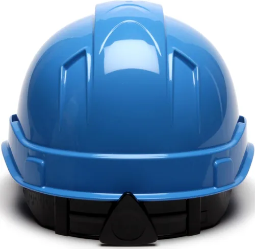Miniatura 7 de Pyramex Ridgeline Cap Style 4 Point Ratchet Hard Hat Azul claro