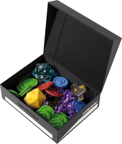 Miniatura 6 de Gamegenic - Soporte para tokens – Protege y almacena fichas de juego, caja de almacenamiento duradera para fichas, dados, tarjetas y otros Rosa