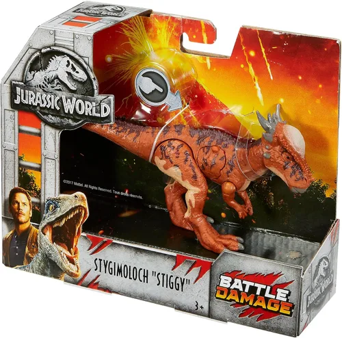 Miniatura 8 de DAÑO DE BATALLA MUNDIAL JURÁSICA Stygimoloch Stiggy