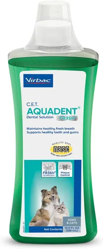 Miniatura 8 de Virbac C.E.T. Aquadent Solución Dental para Perros y Gatos (8.5 fl oz)