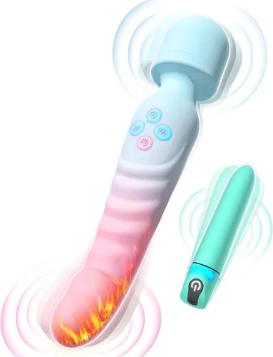 Juego de vibrador de punto G y bala - Vibradores sexuales para mujeres, estimulador de clítoris con 7 modos de vibración, masajeador de varita