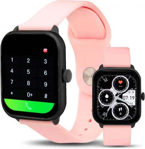 Miniatura 10 de iWatch® Reloj inteligente con llamadas Bluetooth, pantalla AMOLED de 1.85 pulgadas, seguimiento de fitness y sueño, reloj inteligente impermeable