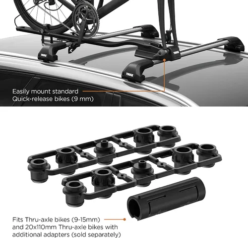 Miniatura 9 de Thule FastRide - Portabicicletas montado en el techo portabicicletas automotrices