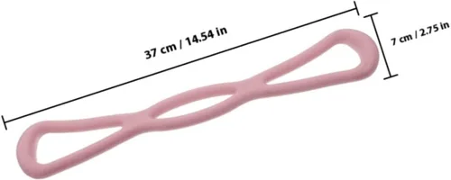 Miniatura 2 de Ciieeo 3pcs Yoga Resistance Bands Set, High Elasticity Elastic Exercise Bands for Shoulder Opening, Back Training, and Chest Expansion, Fitness