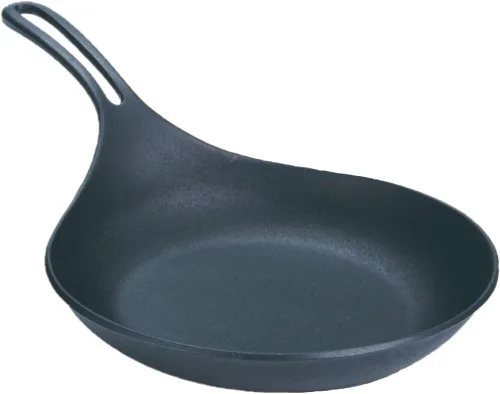 Iwachu 24601 Omelet 24, Black Baking, Diámetro interior: 9.3 pulgadas (9.3 in), compatible con inducción, sartén, utensilios de hierro Nanbu