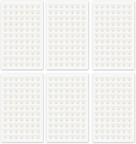 Miniatura 13 de MYDBUYSOME 5100 PIEZAS Adhesivos de Perla - Perlas Autoadhesivas para Peinado, Cara, Maquillaje, Ojos, Uñas, Manualidades, Gemas Adhesivas