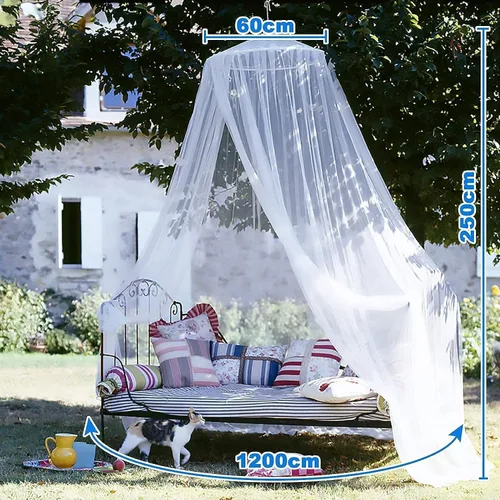 Miniatura 5 de Dosel Decorativo de Princesa para Cama de Niños, Dosel de Cama Suave y Duradero para Habitación de Niñas, Dosel de Tienda Soñador, Mosquitero, Ropa