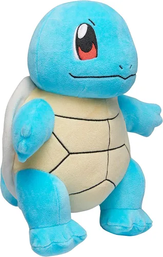 Miniatura 3 de Pokémon BO37956 Squirtle Schiggy PLUSH-Peluche de Pokémon de 12 pulgadas, detalles auténticos, juguetes para niños, multicolor