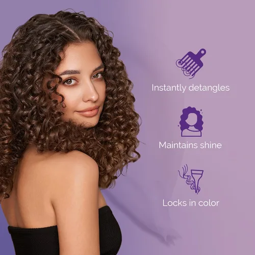 Miniatura 3 de Curl Keeper Acondicionador en crema para cabello rizado, 8 onzas líquidas, acondicionador diario ligero para todo tipo de rizos, hidratante