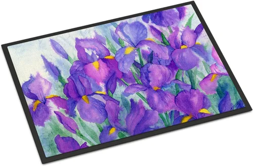 Caroline's Treasures IBD0256JMAT - Tapete de 24 x 36 pulgadas para puerta delantera, para interiores y exteriores, antideslizante, lavable, de pelo