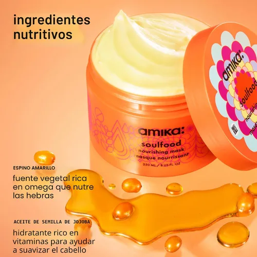 Miniatura 3 de amika soulfood mascarilla nutritiva
